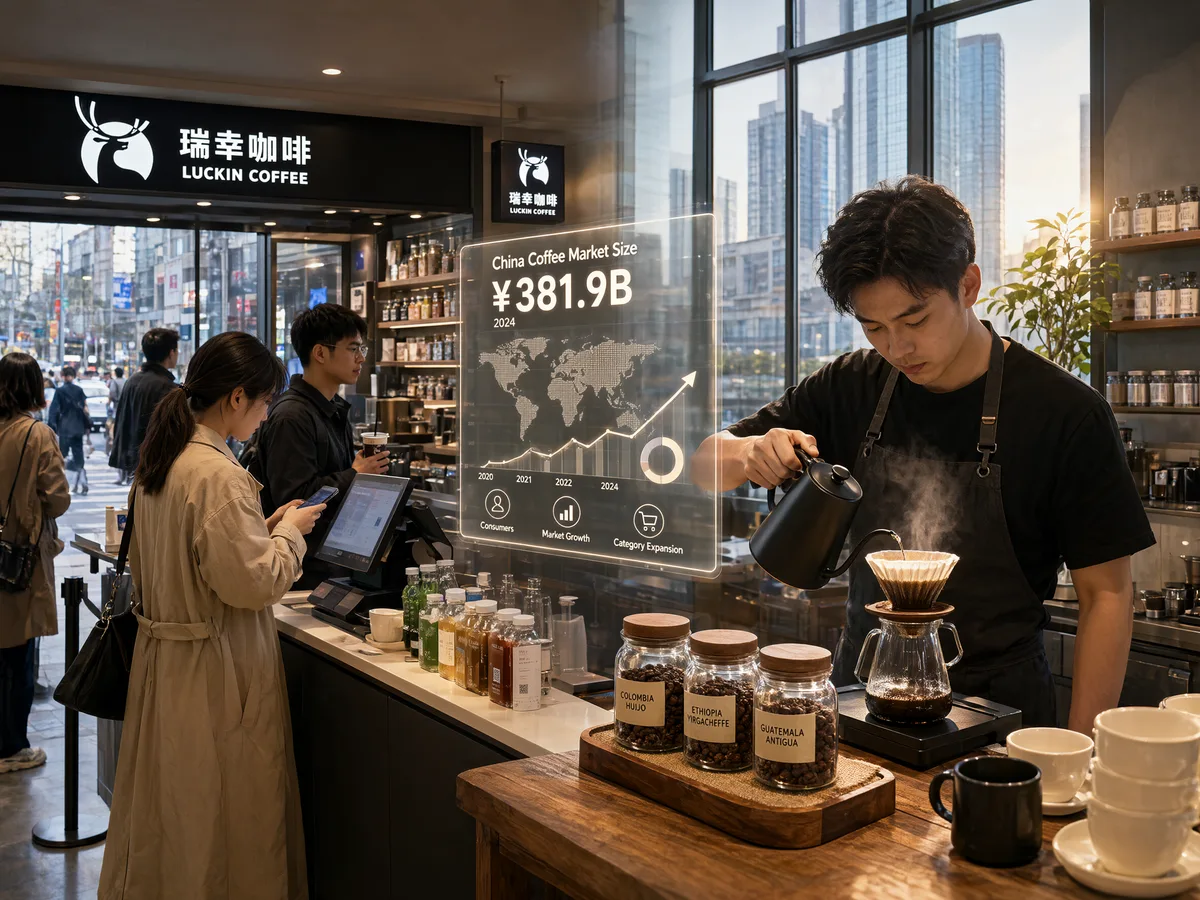 China Coffee Market Size 2024: Cross-Verified Data from 10+ Reports, 10K-Store Brand Tipping Point & Investment Outlook